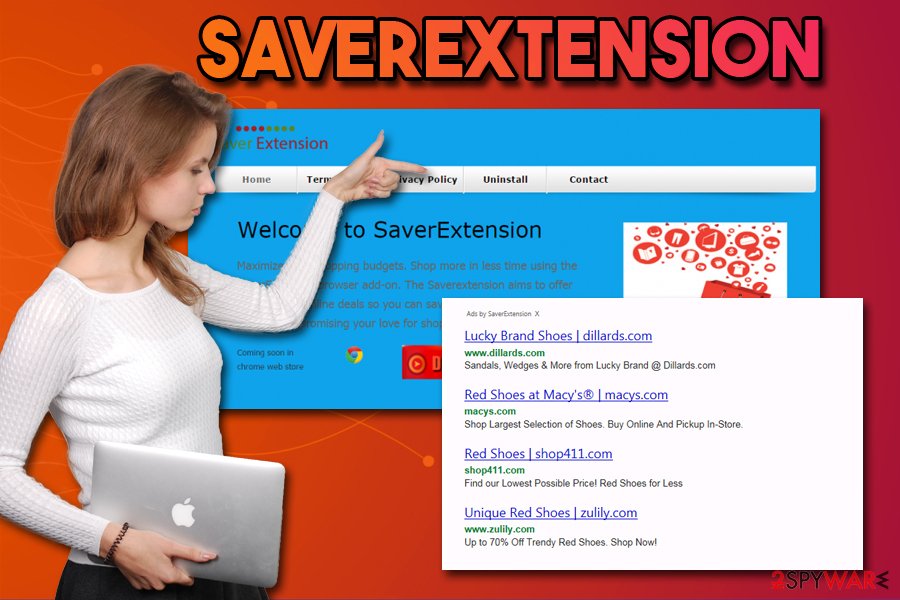 SaverExtension ads