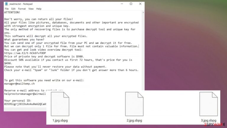 Sbpg file virus