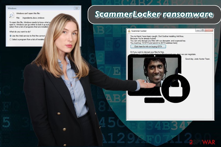 Portraying ScammerLocker crypto-virus