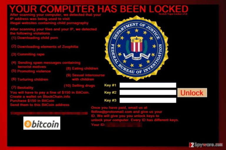 The screenshot of message by Scotch Tape Locker