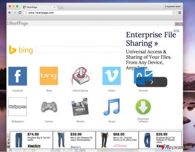 1startpage.com virus