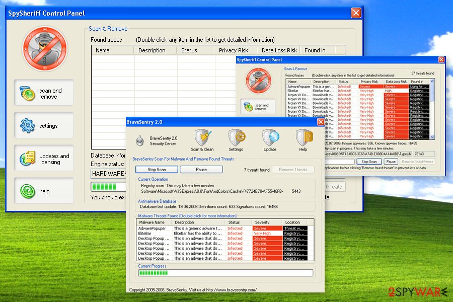 remove brave sentry removal guide tutorial how spyware works