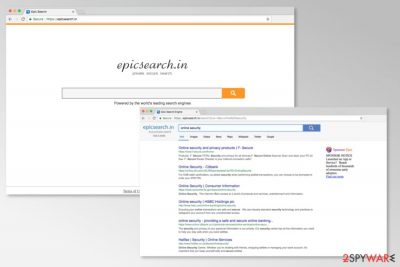 Screenshot of Epicsearch.in