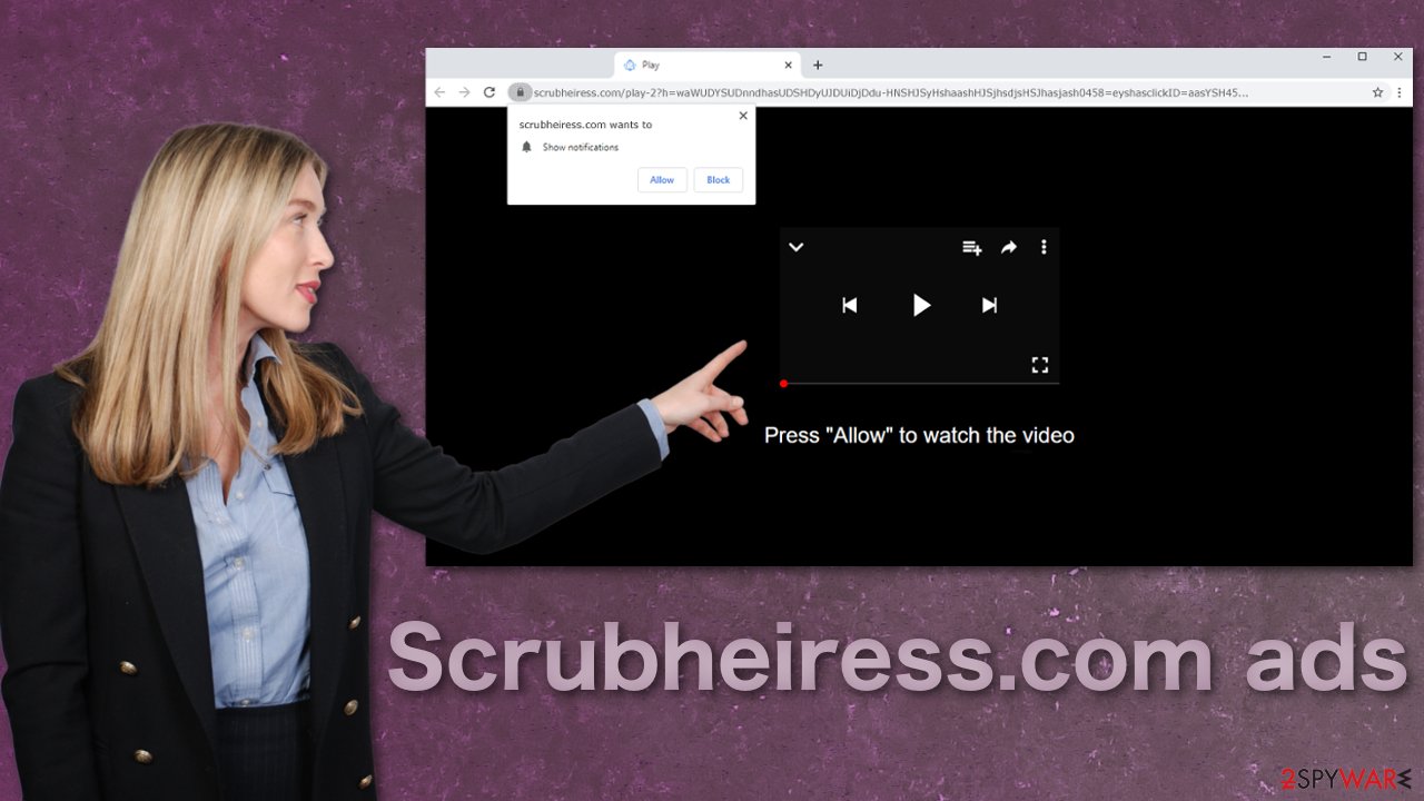 Scrubheiress.com ads