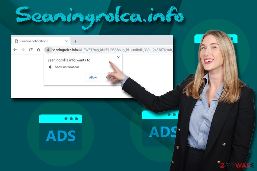 Seaningrolca.info adware