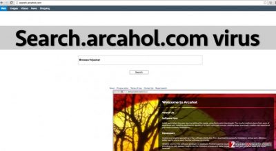 Search.arcahol.com malware