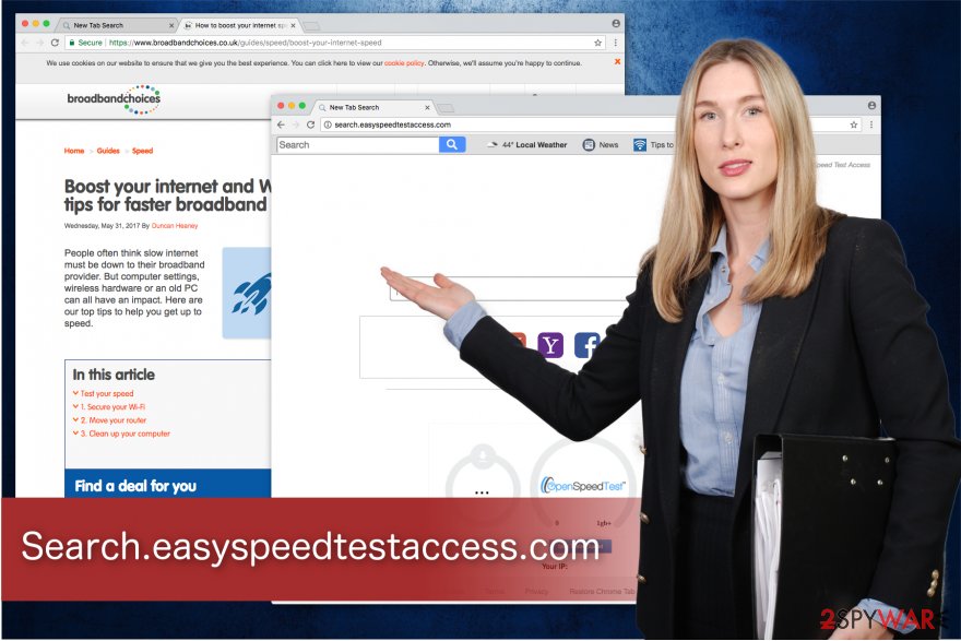 Search.easyspeedtestaccess.com PUP