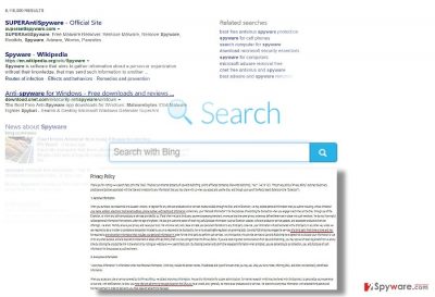 The screenshot of Search.facty