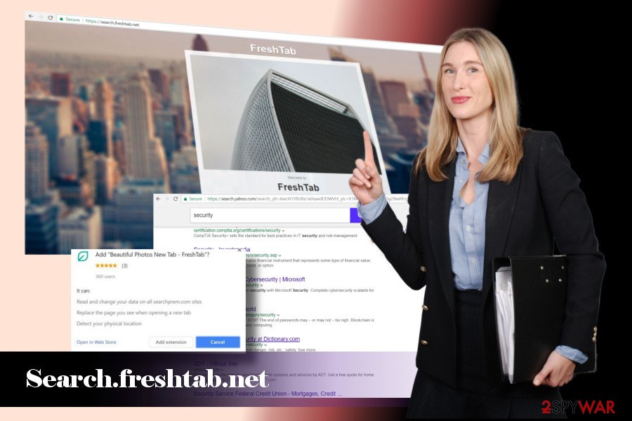 Search.freshtab.net virus removal