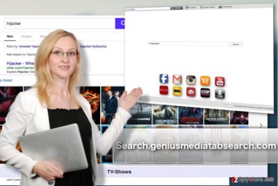 The image of Search.geniusmediatabsearch.com virus