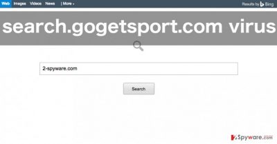Search.gogetsport.com browser hijacker image