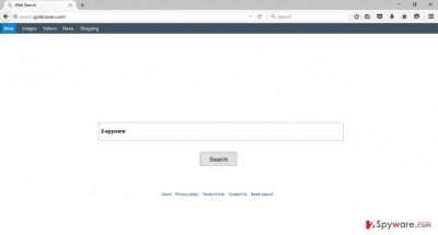 The picture of Search.goldraiven.com virus