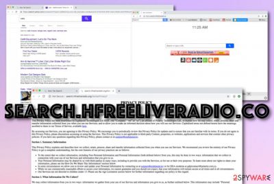 Free Live Radio browser hijacker