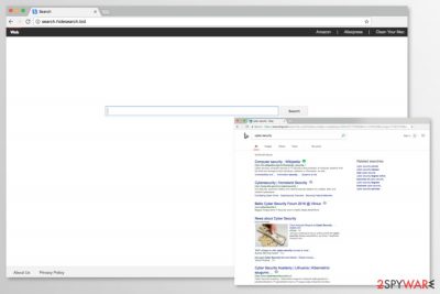 Image of Search.hidesearch.bid virus