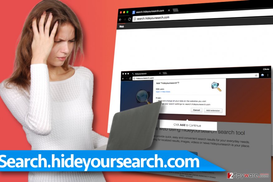 Search.hideyoursearch.com hijack
