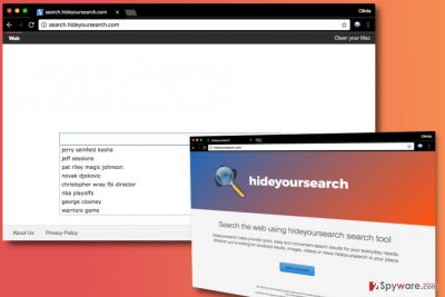 Search.hideyoursearch.com virus
