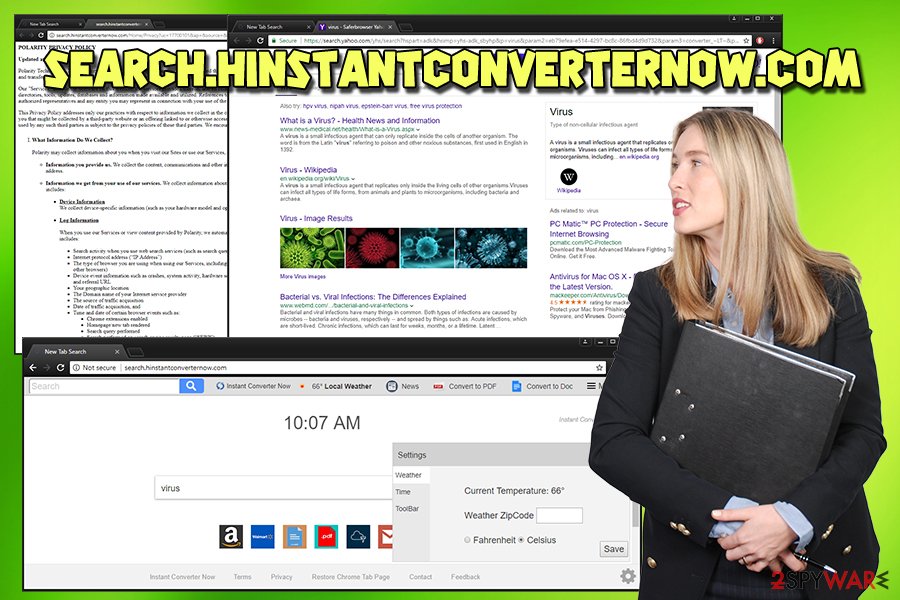 Search.hinstantconverternow.com browser hijacker