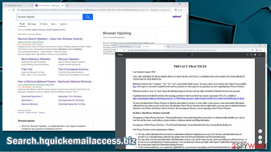 Search.hquickemailaccess.biz virus