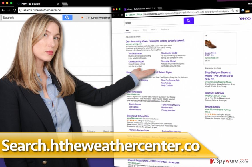 Search.htheweathercenter.co redirect virus