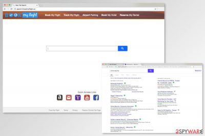 Screenshot of Search.htrackmyflight.co
