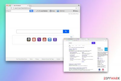Search.hyourfreeonlineforms.com redirect problem