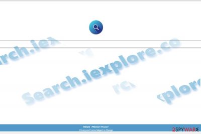 The image of search.iexplore.co virus