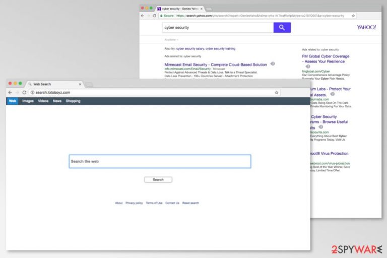 Screenshot of Search.lotoboyz.com