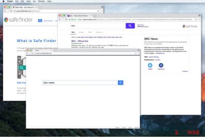 Search.macsafefinder.com virus hijacks web browser