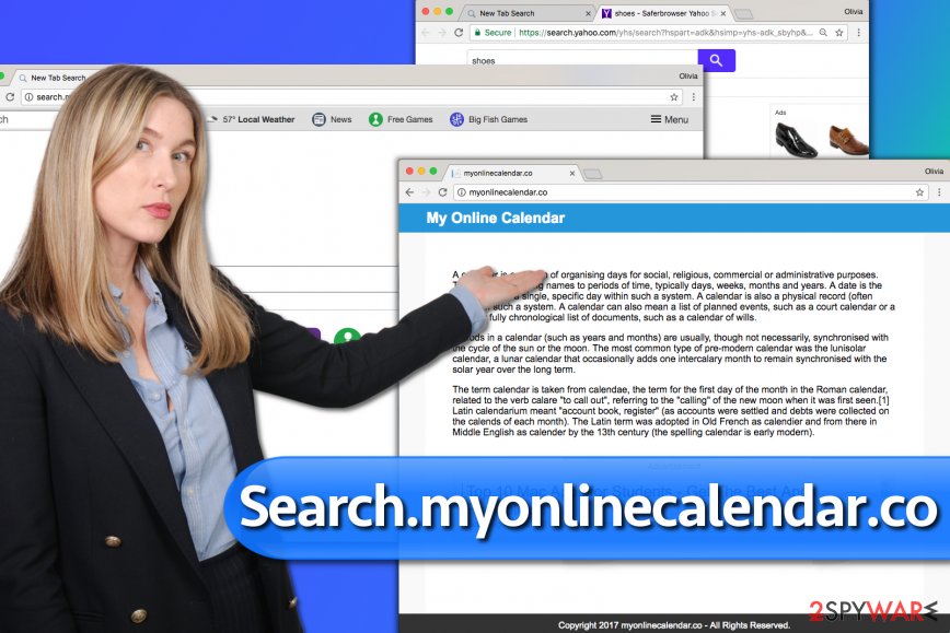 Search.myonlinecalendar.co hijack