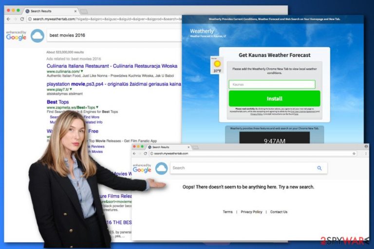 Search.myweathertab.com virus