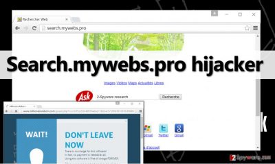 Search.mywebs.pro browser hijacker in Chrome