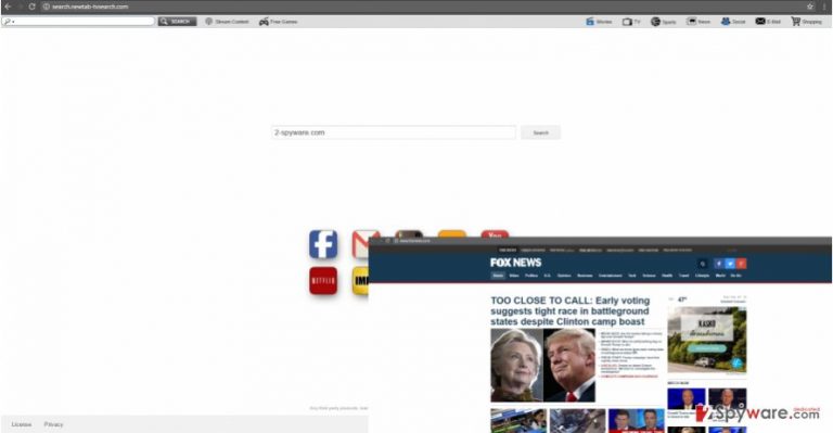 The picture revealing search.newtab-tvsearch.com