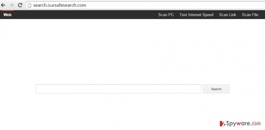 Search.oursafesearch.com hijack Search.oursafesearch.com hijack