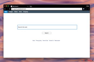 Search.poreskanaf.com hijack