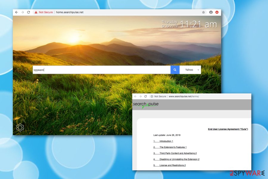 Search Pulse browser hijacker