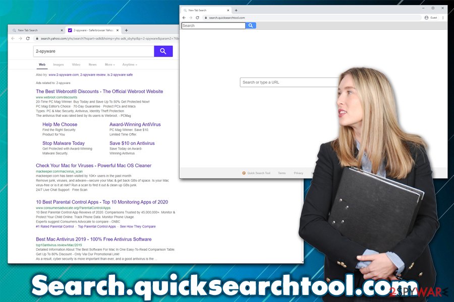 Search.quicksearchtool.com hijack
