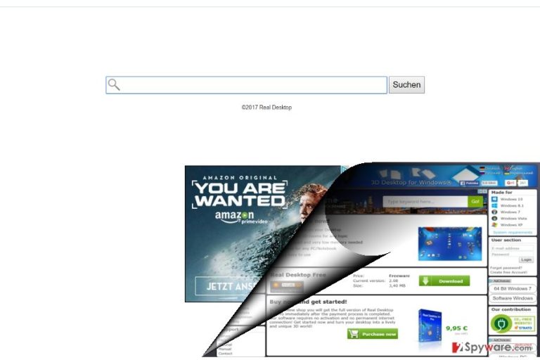 The picture illustrating search.real-desktop.de