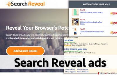 Examples of ads by Search Reveal