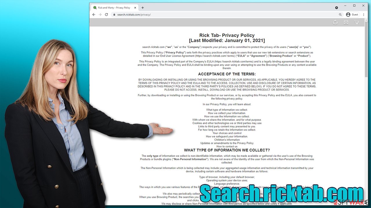 Search.ricktab.com virus