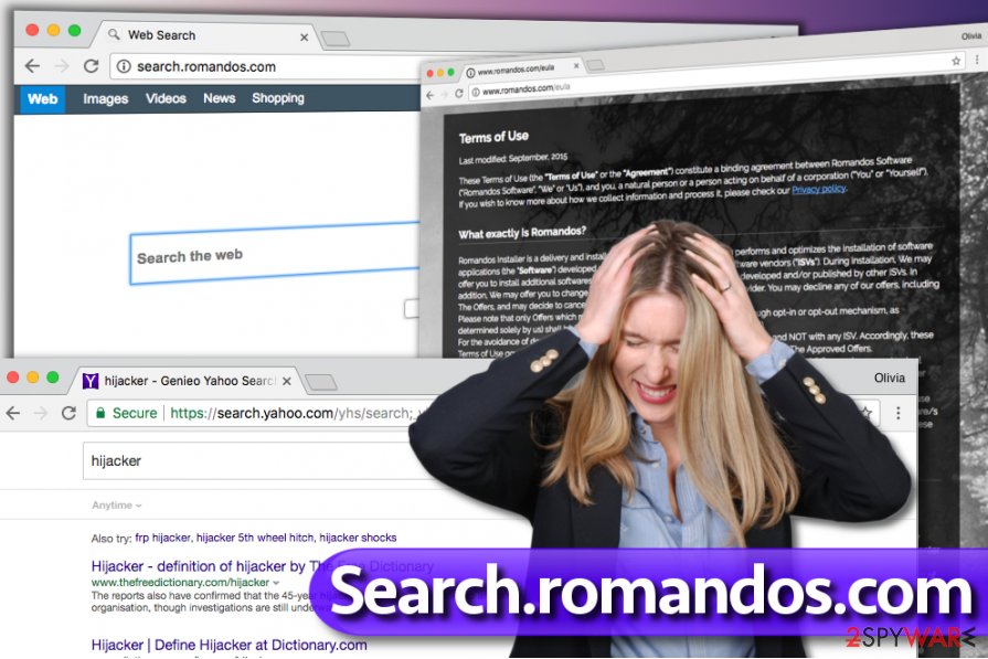 Search.romandos.com redirect