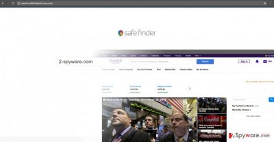 The exapmple of search.safefinderformac.com