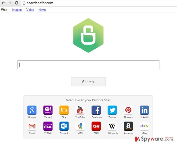 Safer Search snapshot Safer Search snapshot