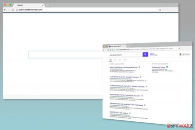 Screenshot of Search.safewebfinder.com