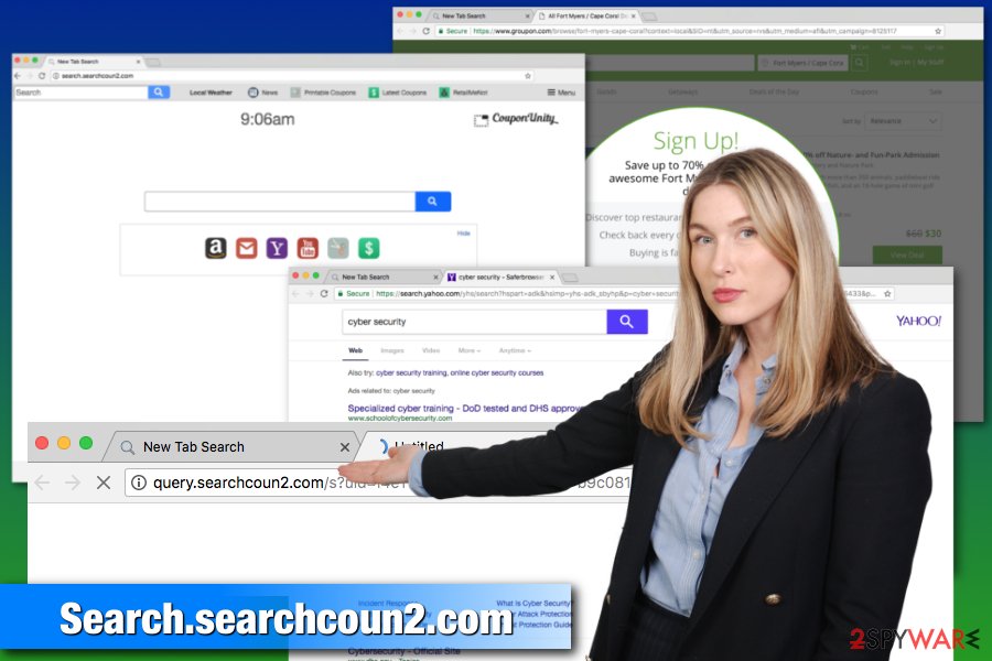 Search.searchcoun2.com browser hijacker