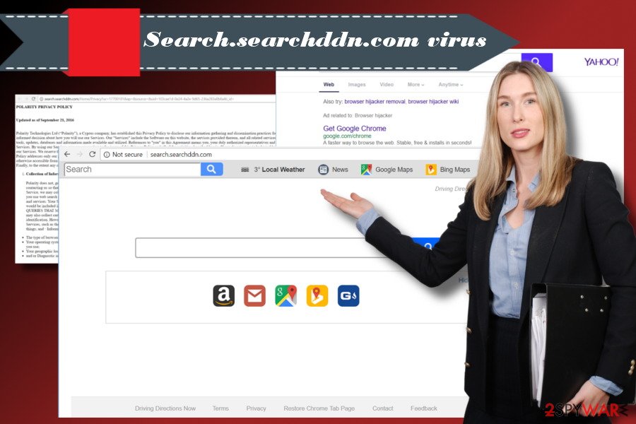 Showing Search.searchddn.com hijack