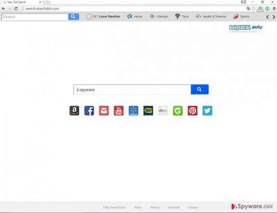 The picture of Search.searchdsb.com browser hijacker