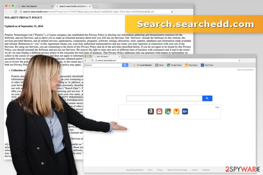 Image of Search.searchedd.com virus