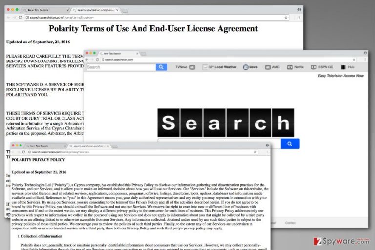 The picture of Search.searchetan.com virus