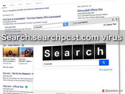 Picture of the Search.searchpcst.com virus 