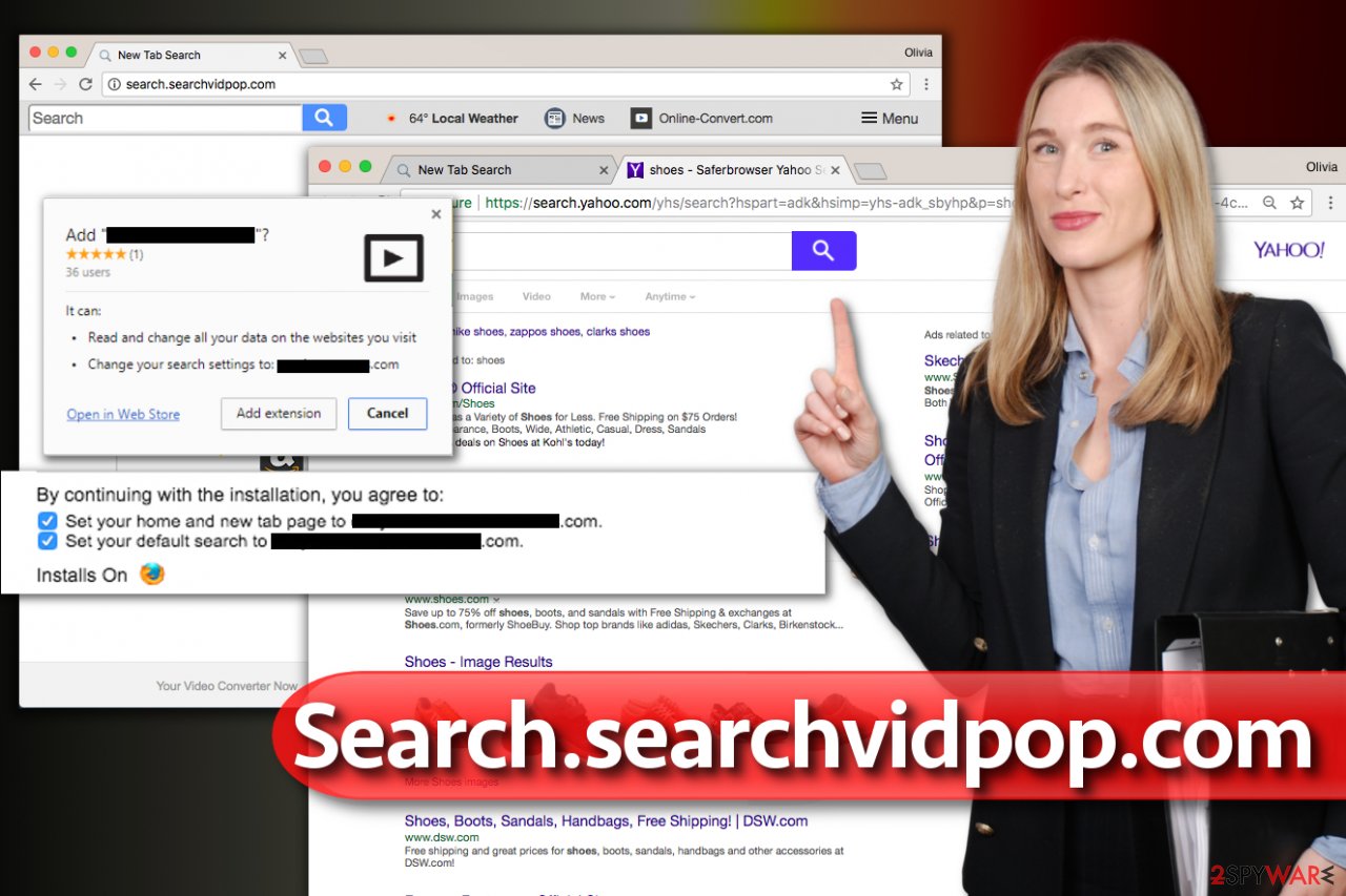 Search.searchvidpop.com redirect virus